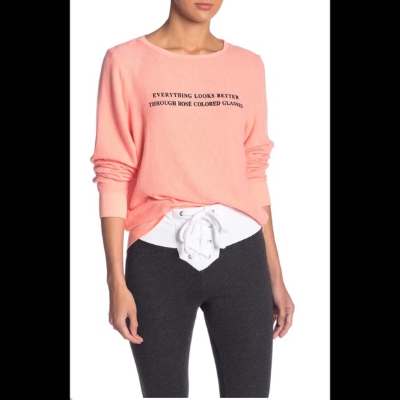 Wildfox RARE Baggy Beach Jumper Medium - Picture 4 of 12